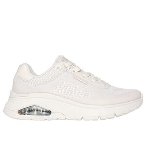 Kixpress-Skechers Uno Flex 女 運動休閒鞋 增高 舒適 穿搭 米 [177794OFWT]