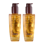 【L'Oréal Paris巴黎萊雅】金緻護髮精油棕色款 100ml 2入組 公司貨, , large