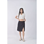 (L) benetton formula質感藍色短裙二手衣, , large