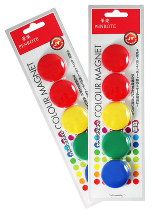 【PENROTE 筆樂】30mm圓形磁鐵