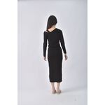 (S) rienda質感黑色洋裝二手衣, , large