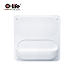 【O-Life】Magnetic wall-mounted storage box-A style white, , large