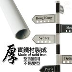 GS MALL 台灣製造 26孔城市路標旋轉衣帽架 吊衣架 衣掛架 置衣架 衣帽架 旋轉衣帽架 旋轉衣架 曬衣架 衣架, , large