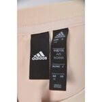 (S) adidas質感圓領杏色長袖上衣二手衣, , large