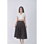 (S) earth music ecology質感黑色長裙二手衣, , large