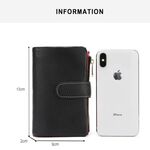 【現貨保固】多功能長夾 可拆式撞色女長夾 手拿包 錢包 真皮長夾 長卡夾包, , large