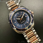 [星晴錶業]COACH手錶,46mm,CH00214寶藍色錶面玫瑰金錶殼金銀相間精鋼錶帶款, , large