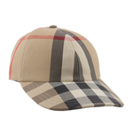 BURBERRY M號 William 經典格紋棉質棒球帽/米色, , large