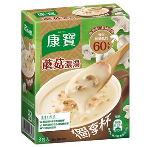 康寶奶油風味獨享杯蘑菇39g