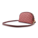 COACH Madi Monogram 塗層帆布拼皮革拉鍊貝殼包/胭脂粉, , large