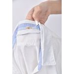 (S) 【國泰航空永續合作】hollister質感棉質白色襯衫上衣二手衣, , large