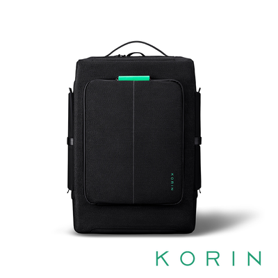 [桃品國際] KORIN HubPack 33 防割防盜後揹包(代理商公司貨)黑色