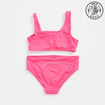 【SOLO Vintage】LCW 3-Piece Girls Swimsuit Beachwear Quick-drying Material 13-14y, , large