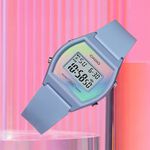 CASIO 卡西歐 粉彩漸層電子錶 女錶 LW-205H-2A, , large