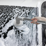 ARTISAN奧堤森 第三代USB兩用電動清潔刷 多功能 無線電動 清洗刷 清洗機 清洗高處 多刷頭 耐用 耐磨 暖月灰, , large