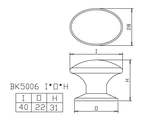 【協進五金】陶瓷把手 仿金+普花瓷, , large
