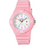 CASIO 卡西歐 迷你運動風指針手錶-粉x白 LRW-200H-4B2V, , large