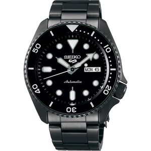 SEIKO 精工 5 Sports 系列機械錶-鍍黑/42.5mm 4R36-07G0SD/SRPD65K1