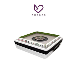【Leo手機周邊專賣店】AMODAS 雀依3A隨行手提電動麻將機 / 白色