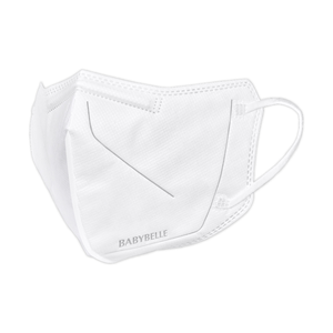 【BABYBELLE 愛貝恩】Adult D2 3D Medical Mask - V Beauty - Pearl White
