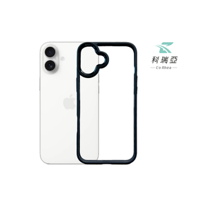 【CR科瑞亞】iPhone 16 手機保護殼金盾高透膚感邊框