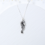【Angel & Me】Mr. seahorse paternal love s925 sterling silver necklace gift, , large