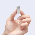 [FANXIANG] USB2.0 waterproof flash drive with full metal body and keychain - F206-32GB-3pcs silver, , large