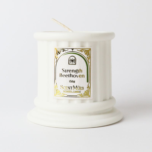 【ScentMûes森繆斯】大音樂家系列 力量貝多芬 精油香氛大豆蠟燭 150g (清涼沉穩大地氣息)