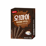 [韓麗國際]歐邁福捲心酥120g(香草牛奶/卡布奇諾), , large