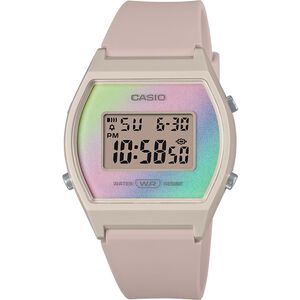 CASIO 卡西歐 奶茶色 粉彩漸層電子錶 女錶 LW-205H-4A