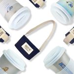 【隨行杯提袋】飲料 提袋 手搖杯 環保杯套, , large