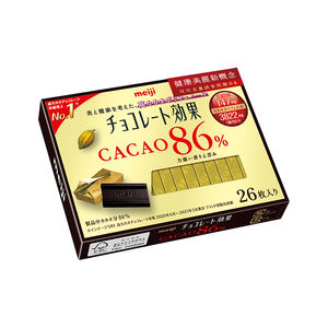 明治CACAO 86%黑巧克力26枚盒裝130g