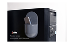 [O-Life] Wall magnetic storage 4-piece set-grey, , large
