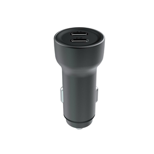 【65W 極速快充】雙孔 Type-C 車充頭 | 支援 PD/QC 快充 | 智能識別 | 安全防護 |