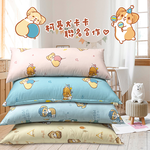 【多利寶寢具】柯基犬卡卡_純棉可拆洗長抱枕-歡樂派對-粉+杏(雙色), , large