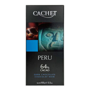 Cachet chocolate Peru 64％