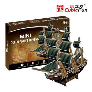 [樂立方3D立體拼圖]迷你建築系列-迷你海盜船(S3031)