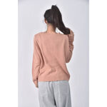 (XL) hm寬鬆粉色長袖上衣二手衣, , large