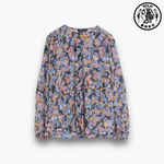 【SOLO Vintage】LCW Women's Flower Shirt Long Sleeve Blouse Made in Turkey 40, , large