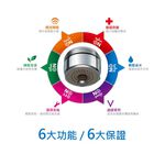 【雙手萬能】觸控式省水閥-花灑型出水 (省水裝置 省水器 節水 觸碰式), , large