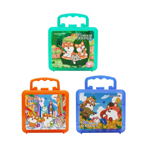 12-Color Water-Washable Markers &ndash; Green Case