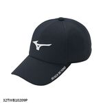 MIZUNO MIZUNO運動帽 LOGO刺繡 透氣 輕量 速乾 32TWB102 【樂買網】, , large