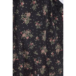 (S) kim s boutique質感碎花假兩件黑色洋裝二手衣, , large