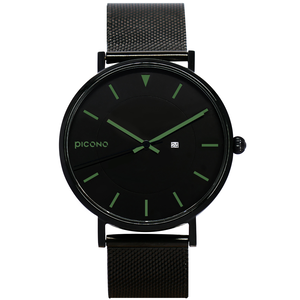 【PICONO】RGB collection quickly release stainless steel strap watch-Green / RGB-6402