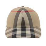 BURBERRY L號 William 經典格紋棉質棒球帽/米色, , large