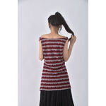 (L) 圓領紅色上衣二手衣, , large