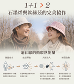 生命磁 鈦赫茲鋅錳鎂能量循環帽 灰-XL, , large