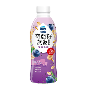 Oat  Chia Yogurt Drink (blueberry)