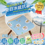 【Betrise貝翠絲】升級驅蚊防護-日本防蚊抗菌固態凝膠持久冰涼墊-坐墊, , large