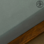 【SOLO Vintage】LCW Home Premium Bed Sheet Green Made in Turkey 100x200x30cm, , large